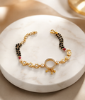 Belliza Jewels Pearl Bloom Mangalsutra Bracelet