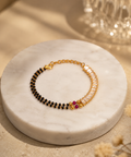 Belliza Jewels Crystal Luxe Mangalsutra Bracelet